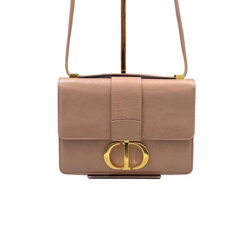 Dior 30 Montaigne Flap Bag Smooth Calfskin Pink