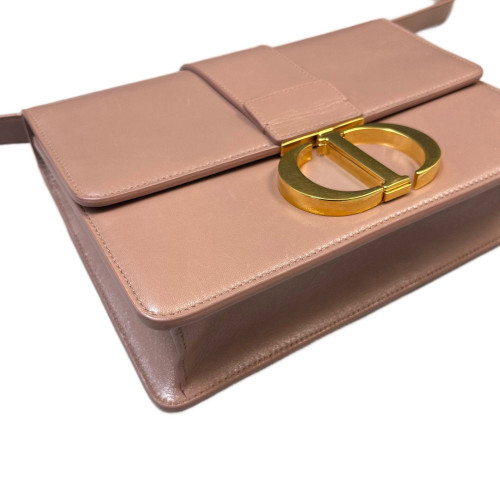 Dior 30 Montaigne Flap Bag Smooth Calfskin Pink