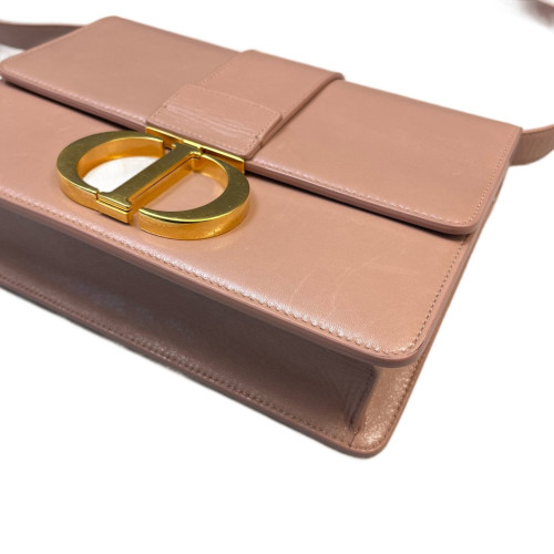 Dior 30 Montaigne Flap Bag Smooth Calfskin Pink