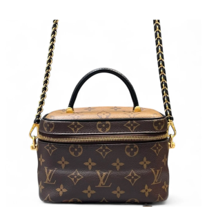 Louis Vuitton Vanity PM Monogram Brown Black