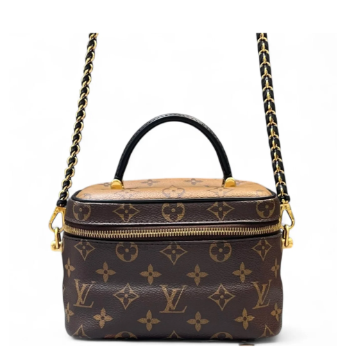 Louis Vuitton Vanity PM Monogram Brown Black