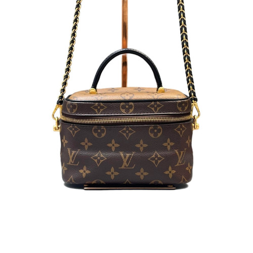 Louis Vuitton Vanity PM Monogram Brown Black