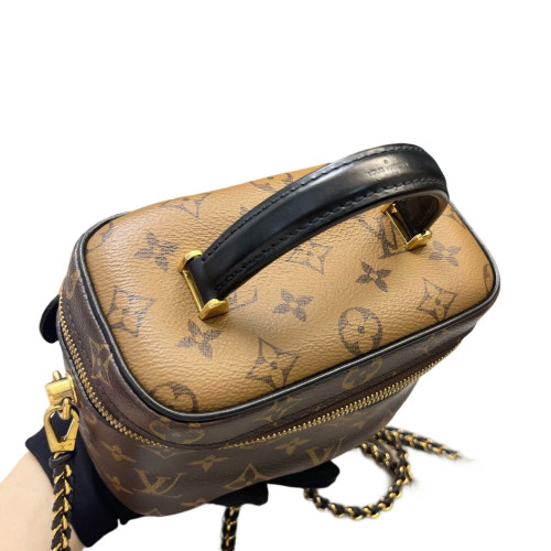 Louis Vuitton Vanity PM Monogram Brown Black