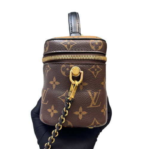 Louis Vuitton Vanity PM Monogram Brown Black