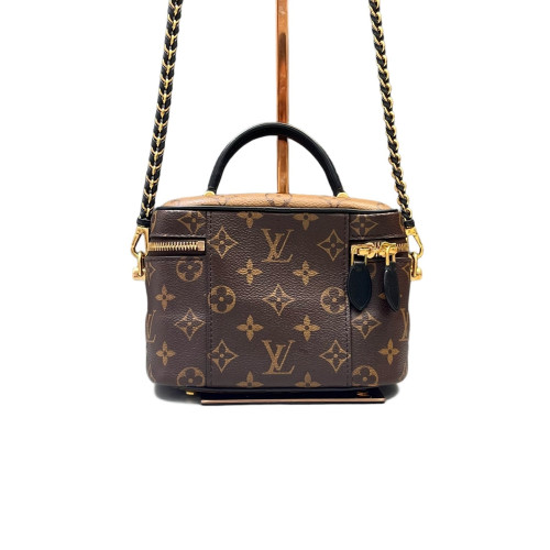 Louis Vuitton Vanity PM Monogram Brown Black