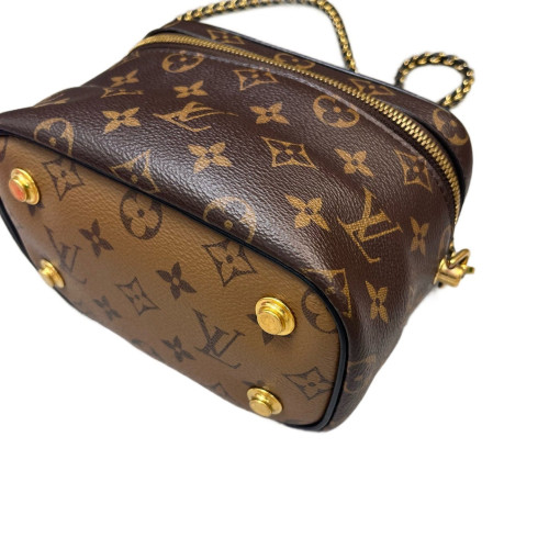 Louis Vuitton Vanity PM Monogram Brown Black