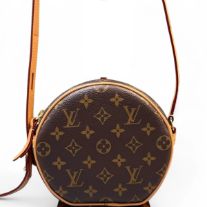 Louis Vuitton Boite Chapeau Souple MM Monogram Brown