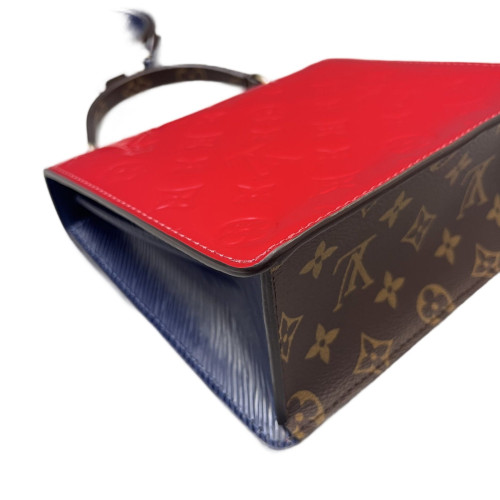 Louis Vuitton Spring Street Vernis Monogram Red Brown