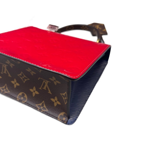 Louis Vuitton Spring Street Vernis Monogram Red Brown