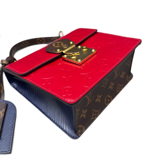 Louis Vuitton Spring Street Vernis Monogram Red Brown