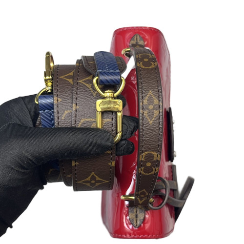 Louis Vuitton Spring Street Vernis Monogram Red Brown