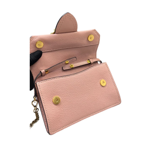 Miu Miu Pearl Strass Small Madras Clutch Goatskin Pink Miu Miu Pearl Strass Small Madras Clutch Goatskin Pink