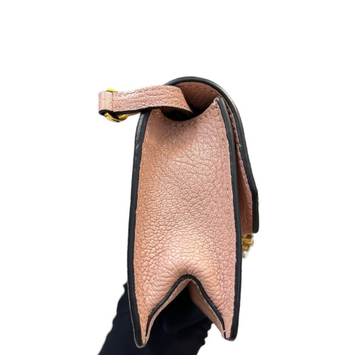 Miu Miu Pearl Strass Small Madras Clutch Goatskin Pink Miu Miu Pearl Strass Small Madras Clutch Goatskin Pink