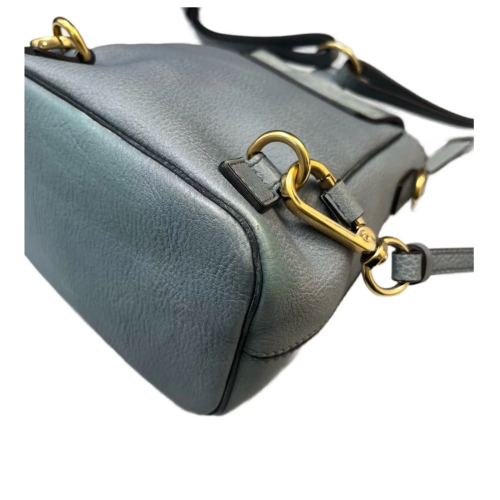 Chloe Hoop Mini Faye Backpack Calfskin Suede Green
