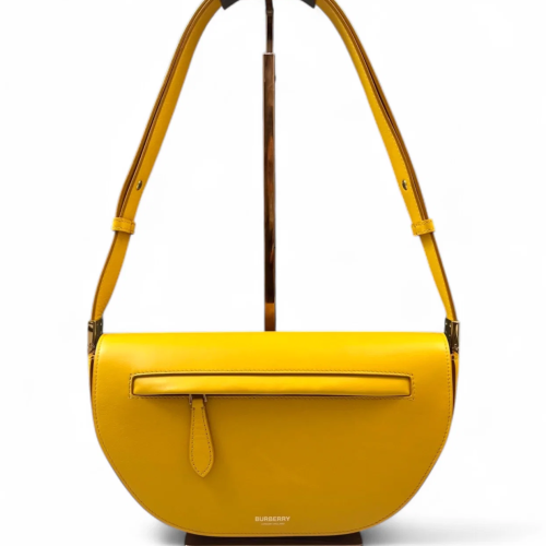 Burberry Small Olympia Shoulder Bag Smooth Calfskin Yellow Burberry Small Olympia Shoulder Bag Smooth Calfskin Yellow