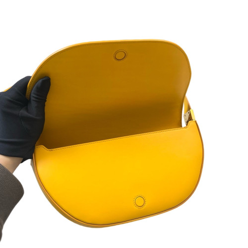 Burberry Small Olympia Shoulder Bag Smooth Calfskin Yellow Burberry Small Olympia Shoulder Bag Smooth Calfskin Yellow