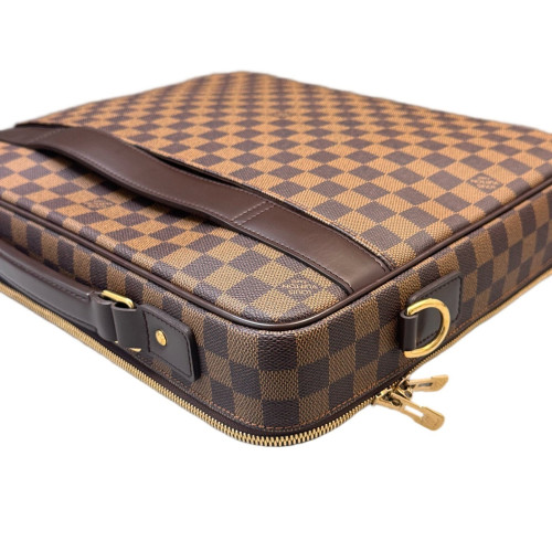 Louis Vuitton Porte Ordinateur Sabana Briefcase Damier Ebene Brown