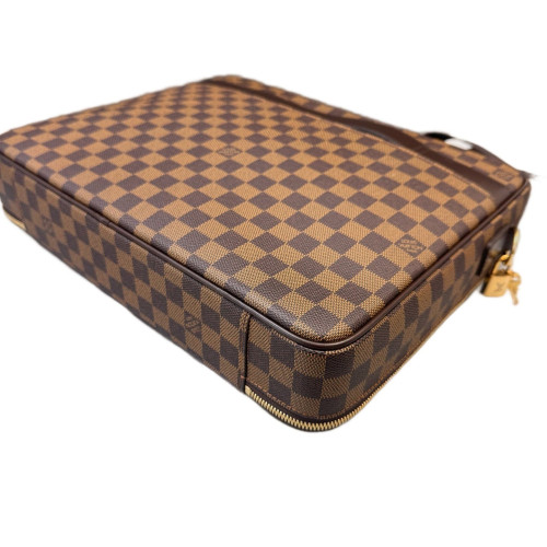 Louis Vuitton Porte Ordinateur Sabana Briefcase Damier Ebene Brown