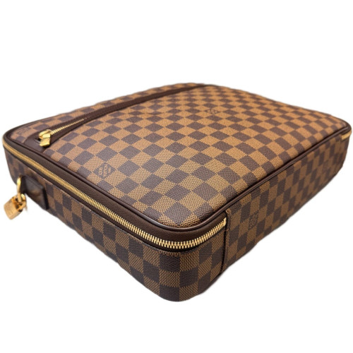 Louis Vuitton Porte Ordinateur Sabana Briefcase Damier Ebene Brown