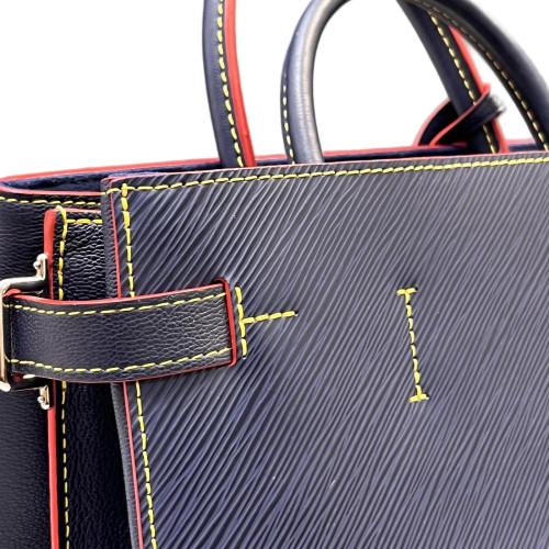Louis Vuitton Twist Tote Epi Dark Blue