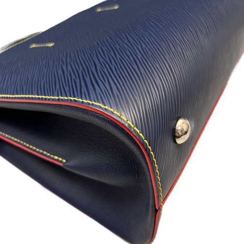 Louis Vuitton Twist Tote Epi Dark Blue