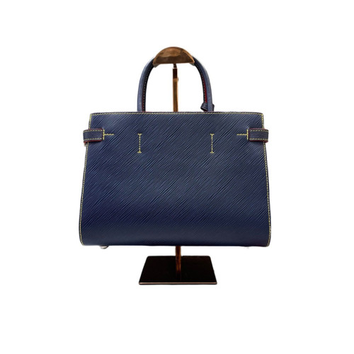Louis Vuitton Twist Tote Epi Dark Blue