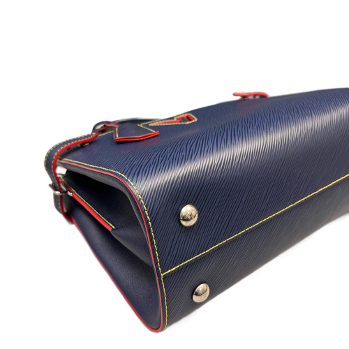 Louis Vuitton Twist Tote Epi Dark Blue