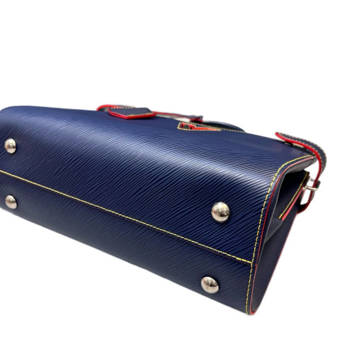 Louis Vuitton Twist Tote Epi Dark Blue