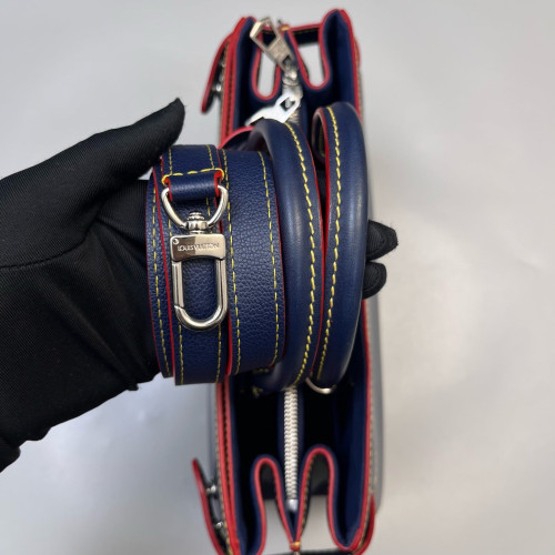 Louis Vuitton Twist Tote Epi Dark Blue