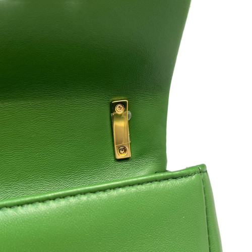 Burberry Mini Lola Crossbody Bag Calfskin Light Green