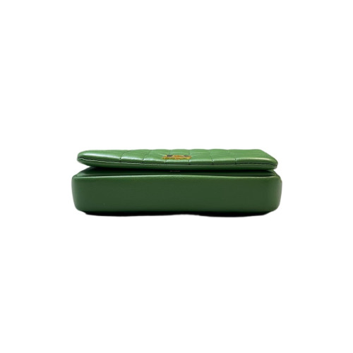 Burberry Mini Lola Crossbody Bag Calfskin Light Green