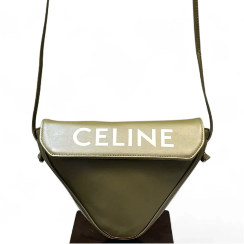 Celine Crossbody Bag Smooth Calfskin Dark Green