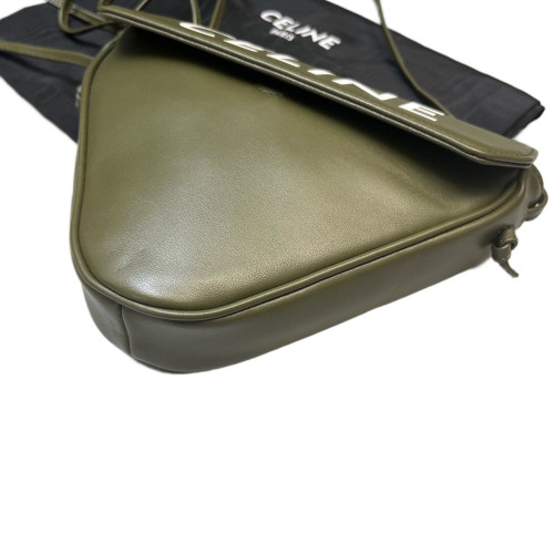 Celine Crossbody Bag Smooth Calfskin Dark Green