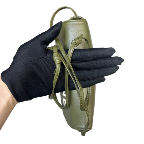Celine Crossbody Bag Smooth Calfskin Dark Green