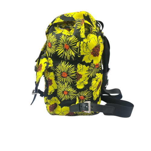 Prada Backpack Tessuto Nylon Yellow Black