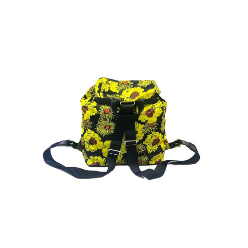 Prada Backpack Tessuto Nylon Yellow Black