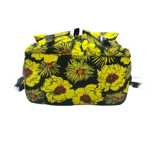 Prada Backpack Tessuto Nylon Yellow Black