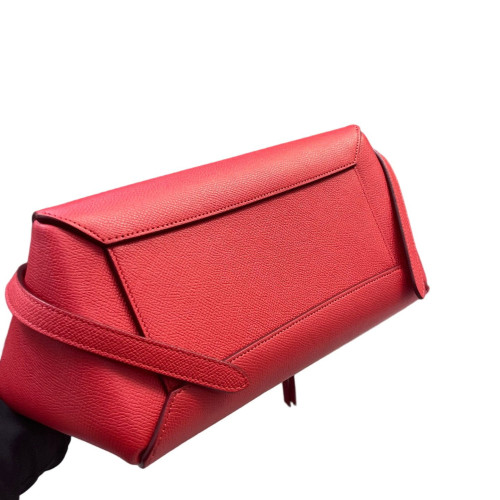 Celine Micro Belt Bag Saffiano Calfskin Red Orange