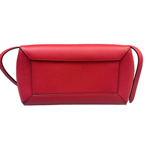 Celine Micro Belt Bag Saffiano Calfskin Red Orange