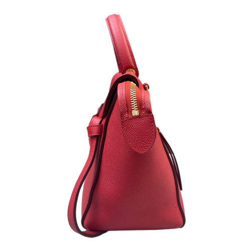 Celine Micro Belt Bag Saffiano Calfskin Red Orange
