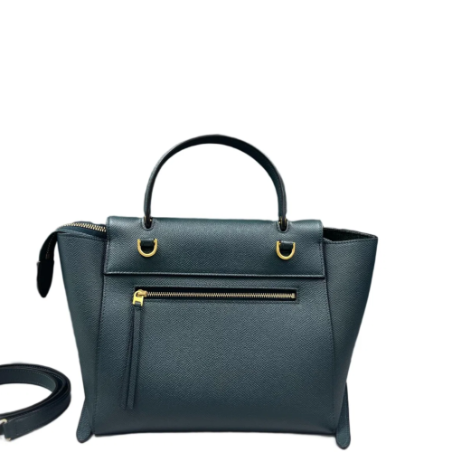 Celine Micro Belt Bag Saffiano Calfskin Green Celine Micro Belt Bag Saffiano Calfskin Green
