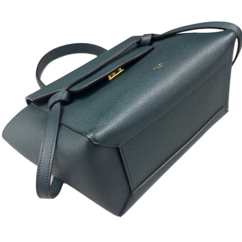 Celine Micro Belt Bag Saffiano Calfskin Green Celine Micro Belt Bag Saffiano Calfskin Green