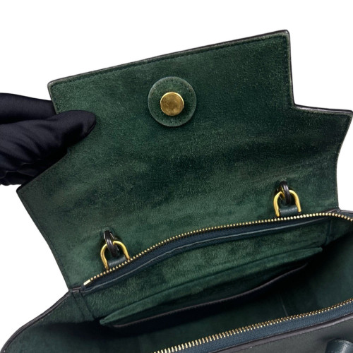 Celine Micro Belt Bag Saffiano Calfskin Green Celine Micro Belt Bag Saffiano Calfskin Green