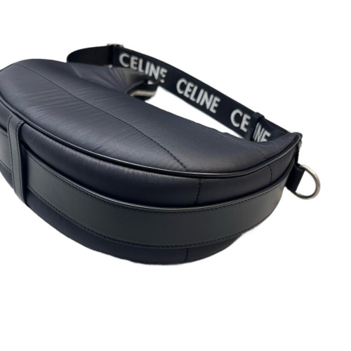 Celine Medium Ava Shoulder Bag Nylon Black Celine Medium Ava Shoulder Bag Nylon Black