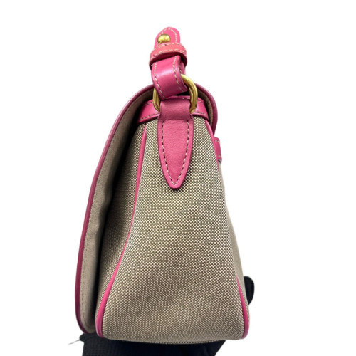 Prada Crossbody Bag Canvas Pink Prada Crossbody Bag Canvas Pink