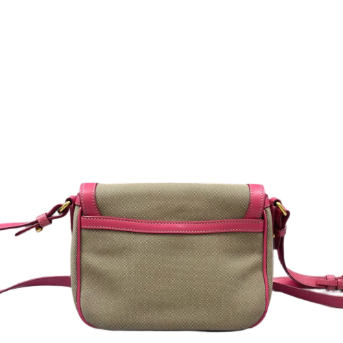 Prada Crossbody Bag Canvas Pink Prada Crossbody Bag Canvas Pink