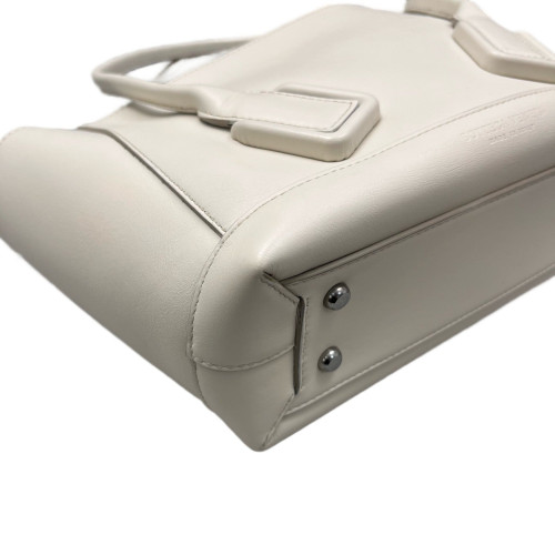 Bottega Veneta Small Arco Calfskin White