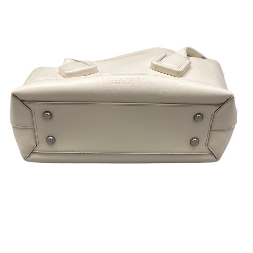 Bottega Veneta Small Arco Calfskin White