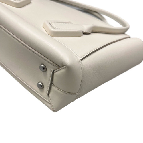 Bottega Veneta Small Arco Calfskin White