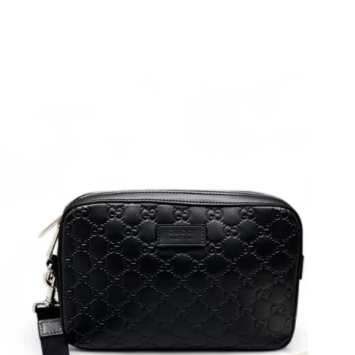 Gucci Clutch Guccissima Black